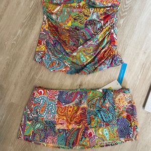 Bleu Rod Beattie NWT Tankini, size 8